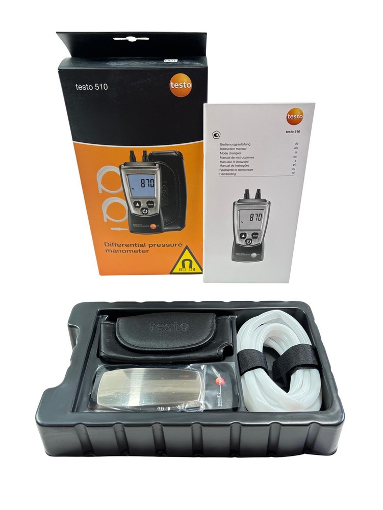 Testo 510 Differential Pressure Manometer 6436