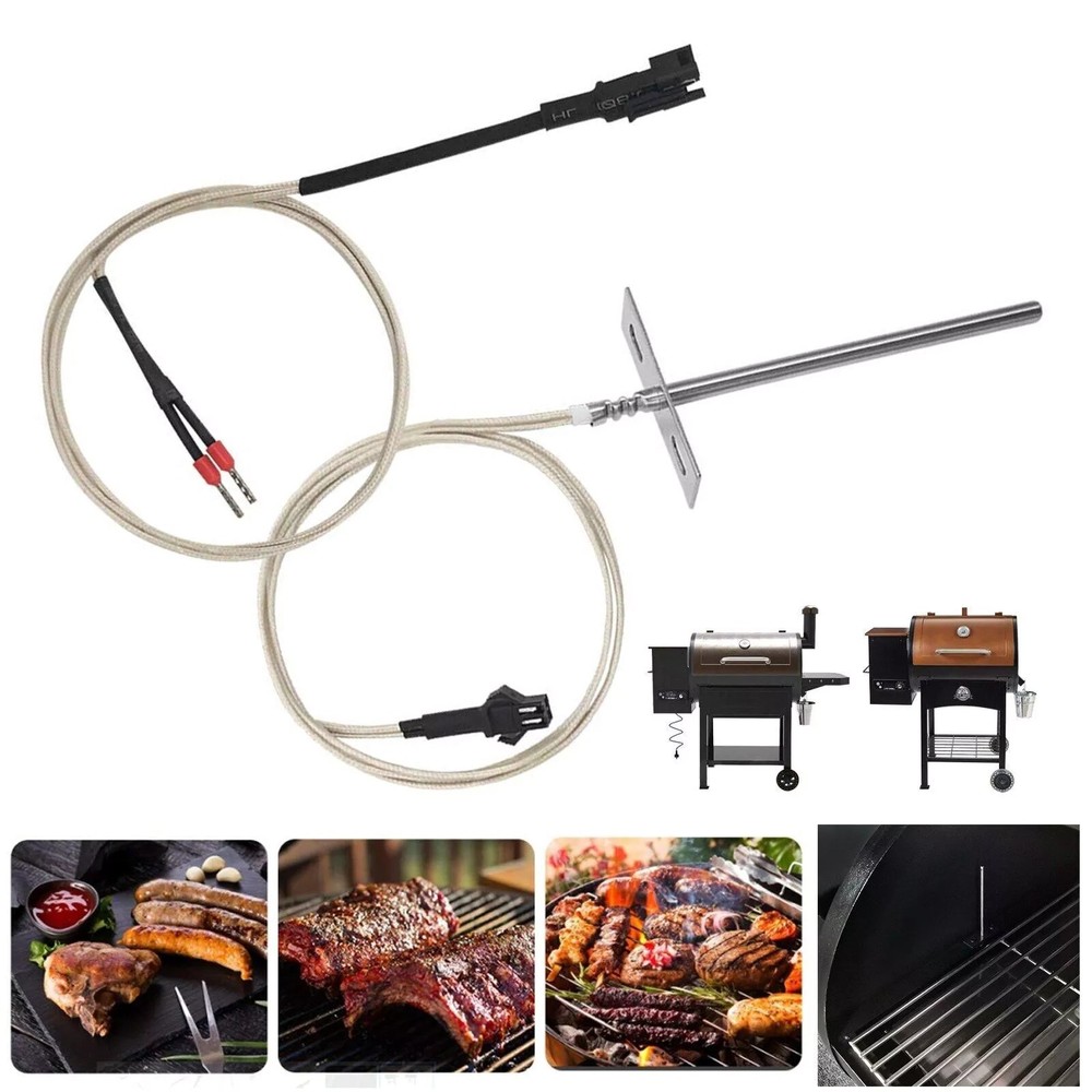 Pair Temperature Probe Sensor Grill Replacement Part For Pit Boss 700&820 Series