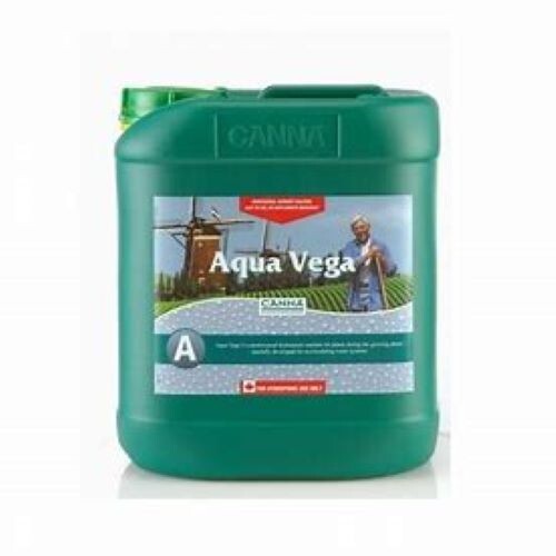 CANNA Aqua Vega A 5 liter (A Only), Medicinal, Hydroponics, The Solution!