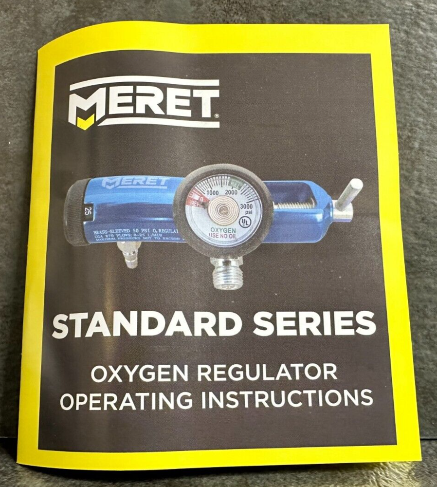 Oxygen Regulator - O2 , 0-15 LPM , new