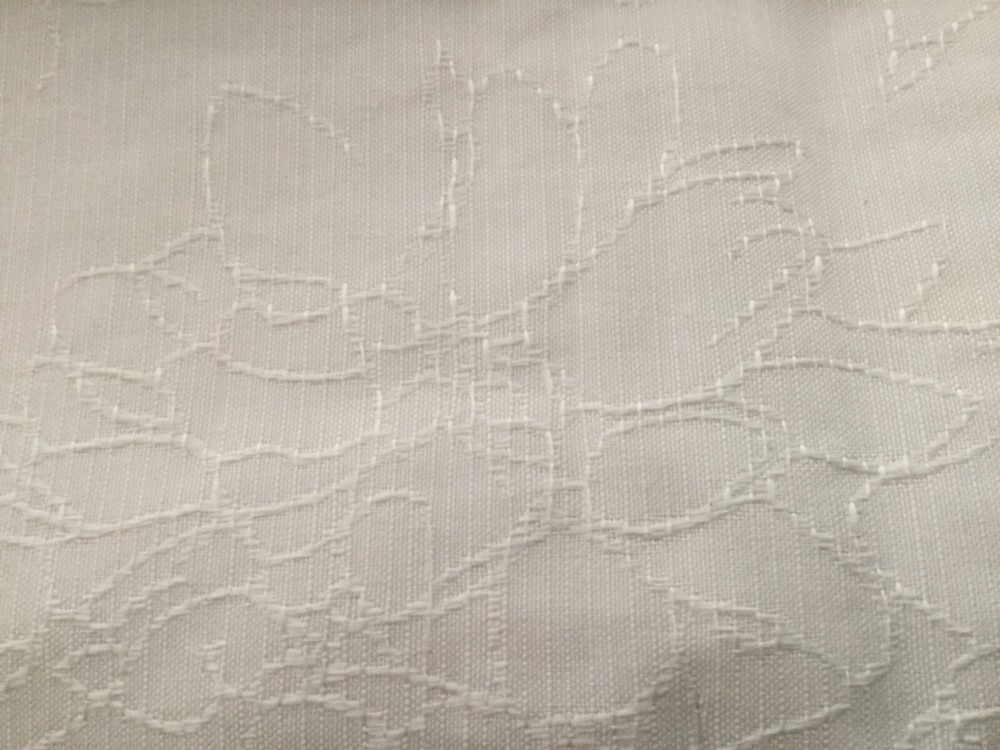 White Embroidered Pillow Case 100% Polyester Pillowcase 48cms x 73cms