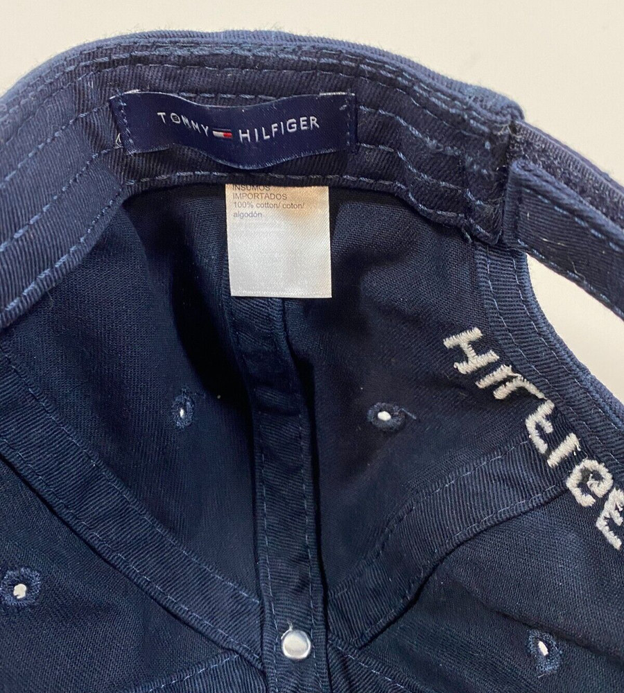 Tommy Hilfiger Blue Youth Adjustable Back Baseball Hat