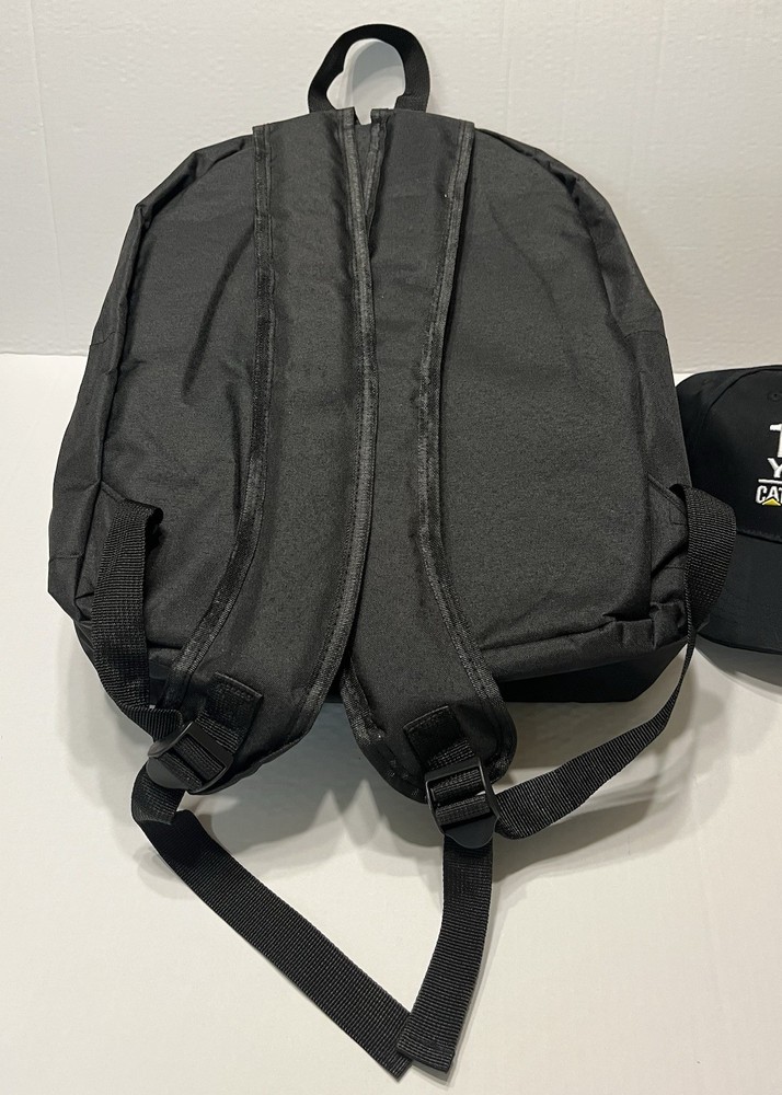 Caterpillar 100 Year Centennial Commemorative Backpack And Hat NEW