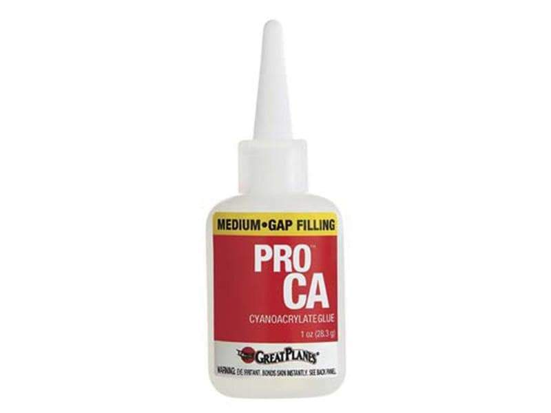 Great Planes Pro CA+ Glue 1 oz Medium