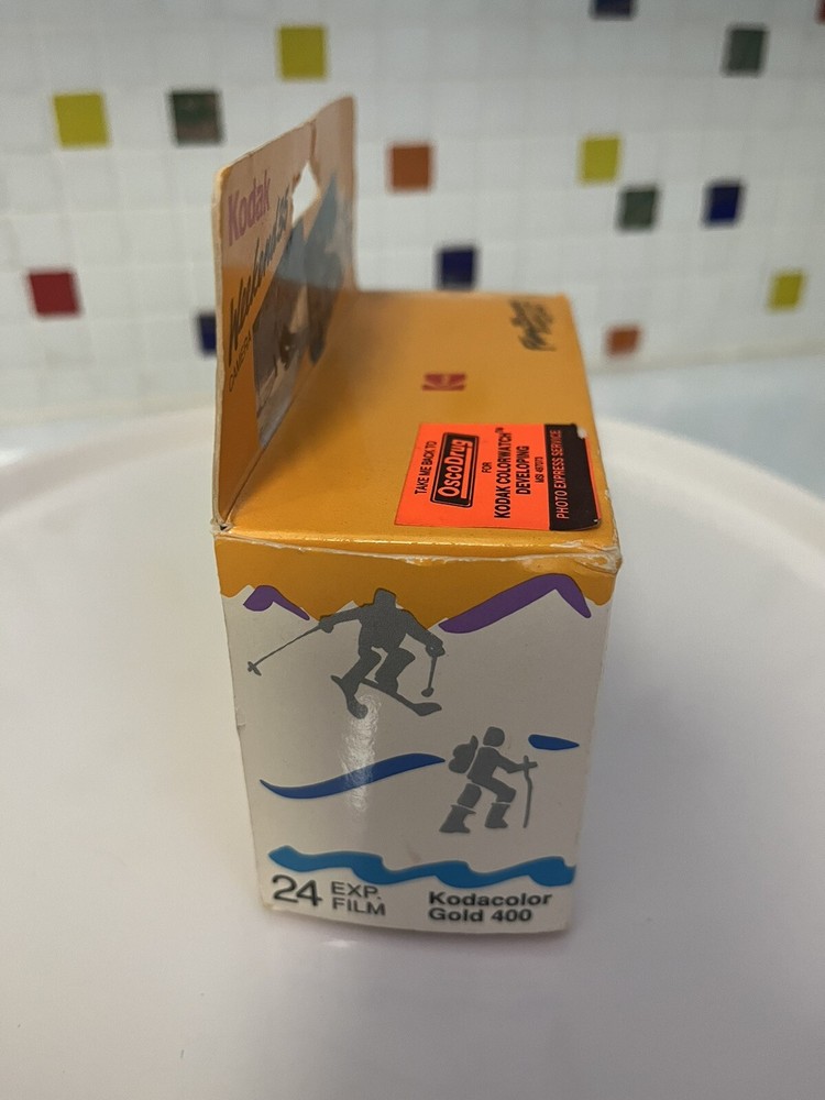 Kodak Weekend 35 Waterproof Clear Plastic Camera 1992 (SEALED)