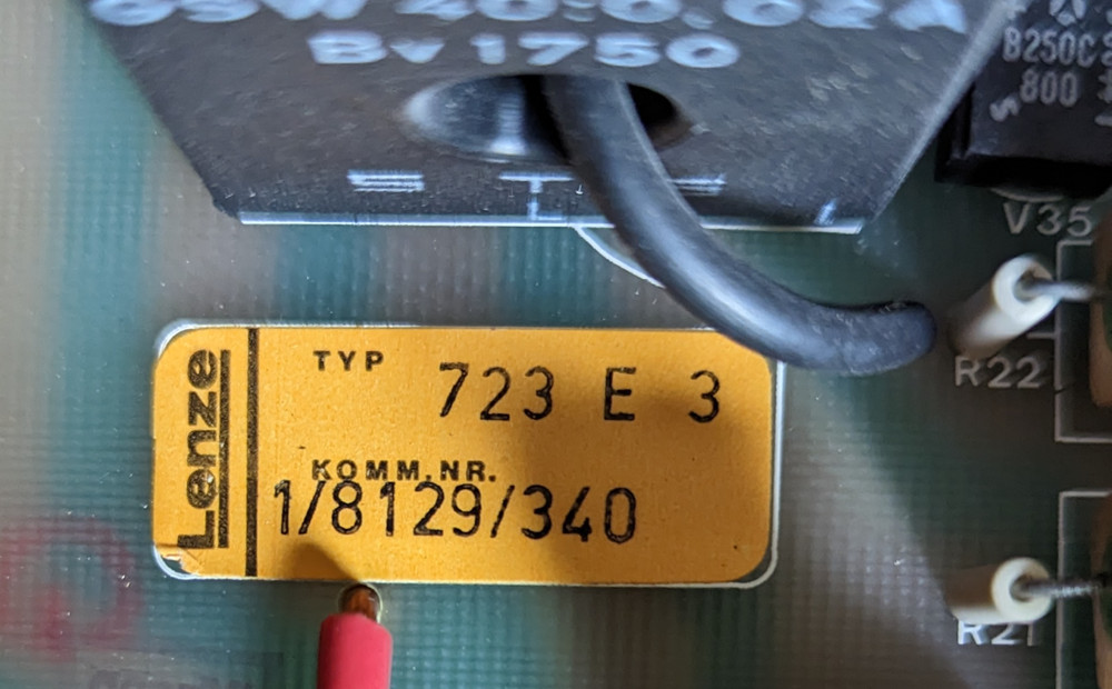 Genuine Lenze 723 E3 9.9kVA 3-phase Industrial Motor Controller