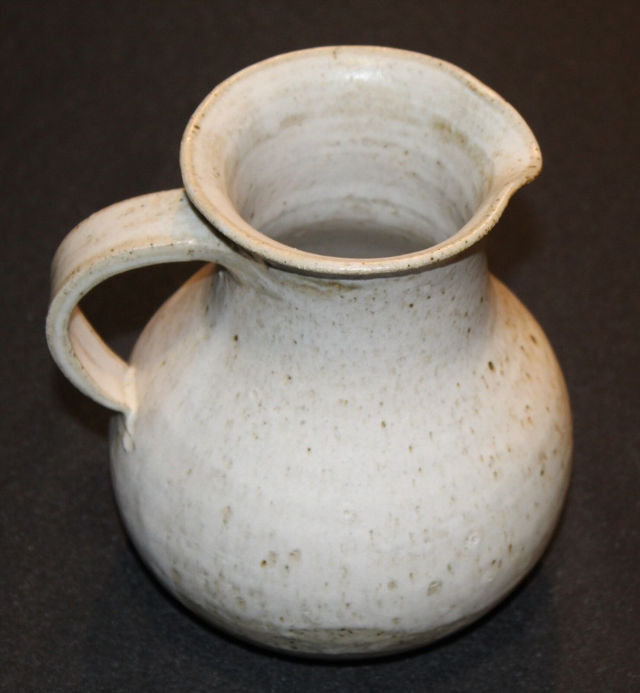 Art Studio Signed Decorative Pottery Pitcher Jug