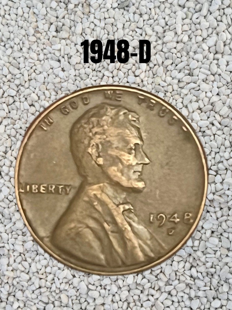 1948-D Lincoln wheat Cent ~ Penny #1028