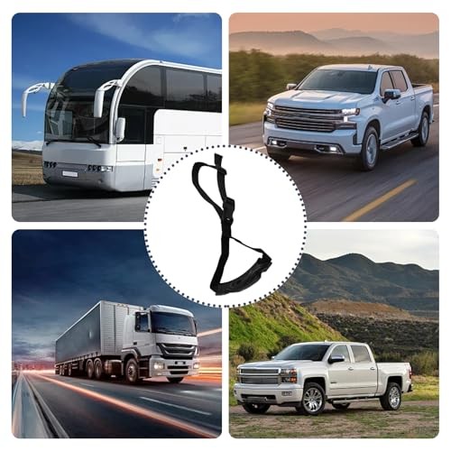 Car Handle Strap, 2 Pack Auto Cane Grab Bar with Adjustable Polyester Webbing