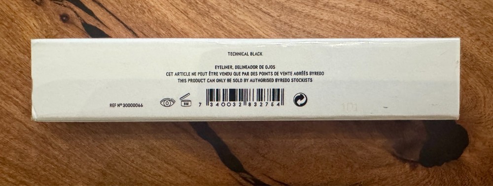 Byredo Precision Liquid Eyeliner Technical Black Longwear NIB & SEALED Authentic