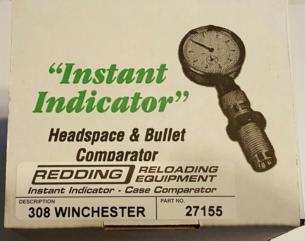 27155 REDDING INSTANT INDICATOR WITH DIAL - 308 WINCHESTER - NEW RANGE ADAPTER