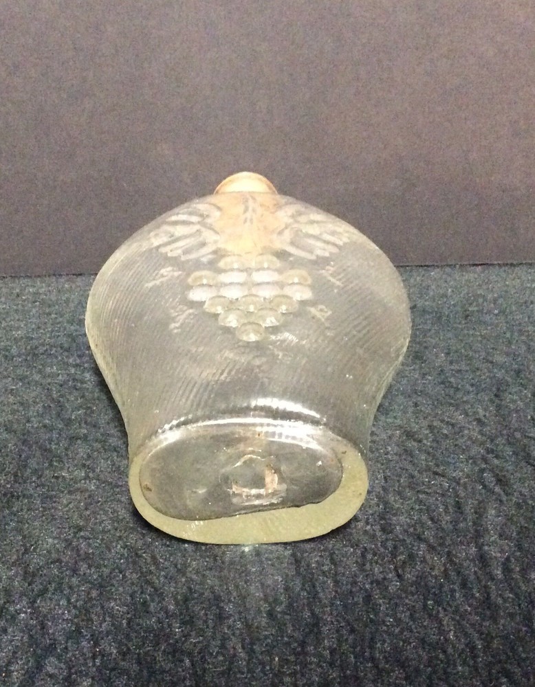 Antique Swedish Blown Glass Flask