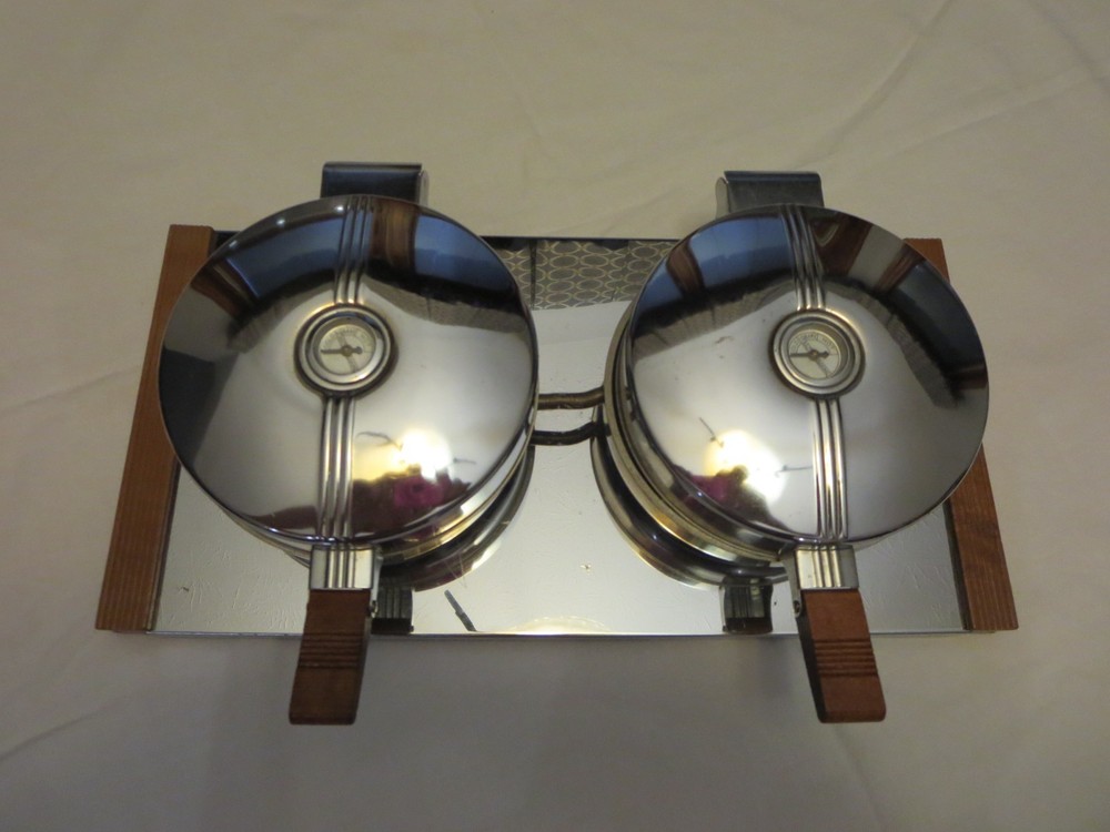 Vintage Toastmaster Double Chrome Waffle Maker