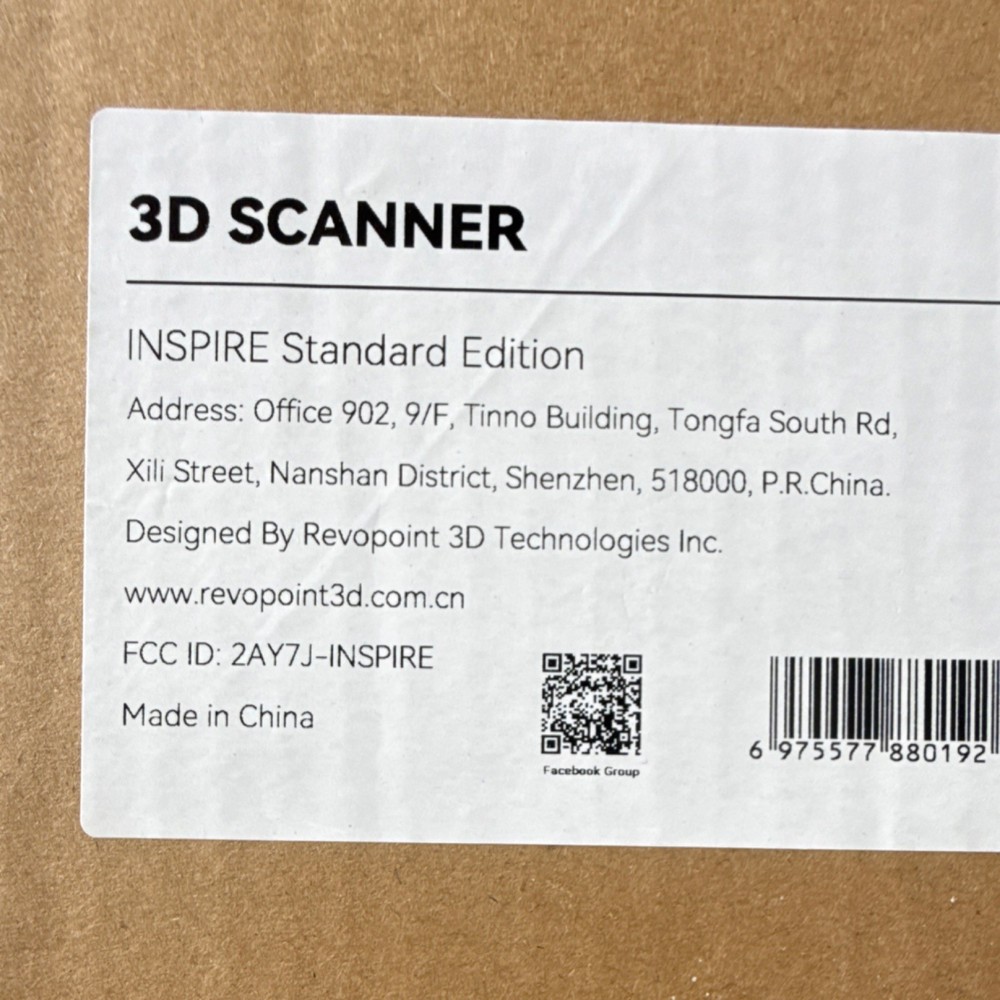 Revopoint Handheld INSPIRE Standard Edition 3D Scanner A238-0612-2C6H00A95