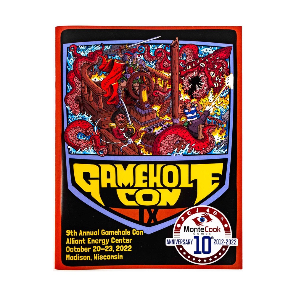Gamehole Gamehole Con 2022 Program  EX