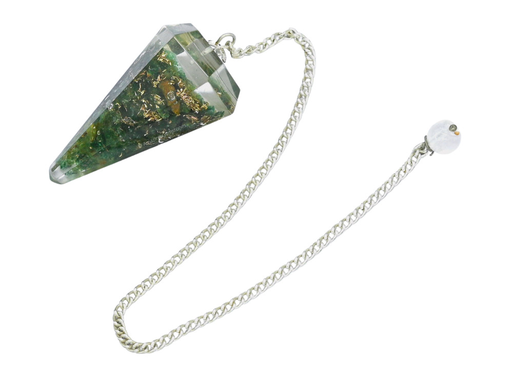 Green Aventurine Orgone Pendulum