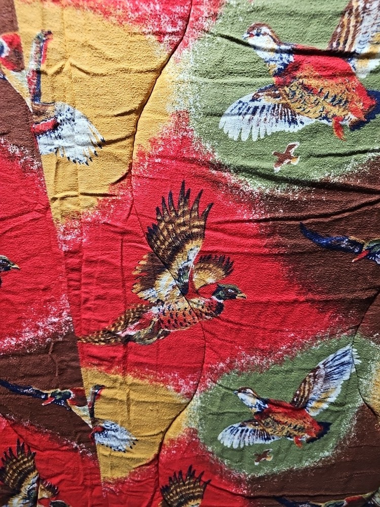 VTG Emar Sleeping Bag W/ Ducks & Pheasants