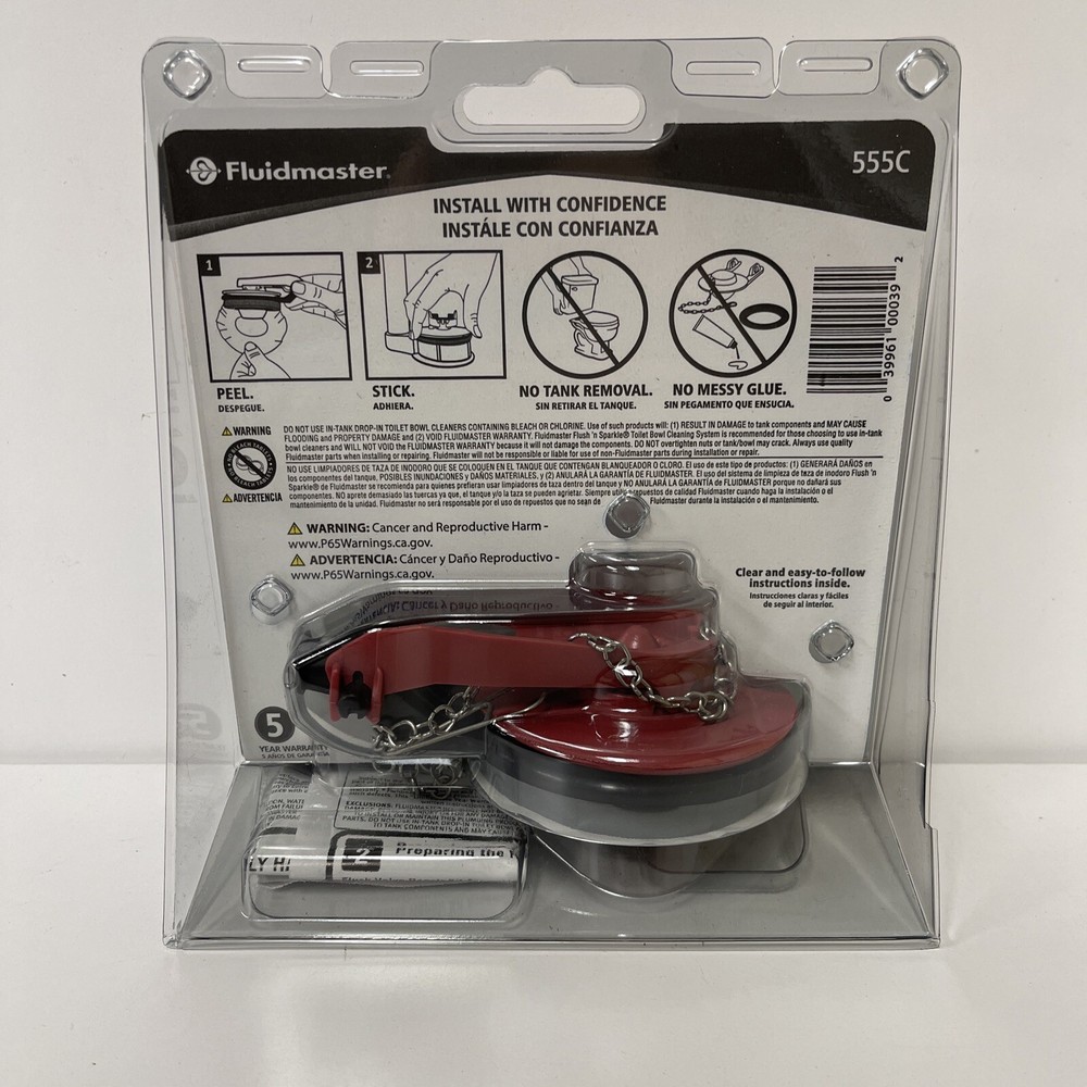 Fluidmaster PerforMax 555C Universal Flush Valve Repair Kit Adjustable