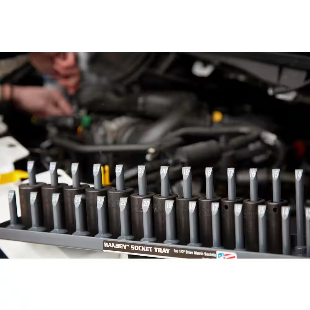 1/2 In. Drive Metric Socket Storage Tray