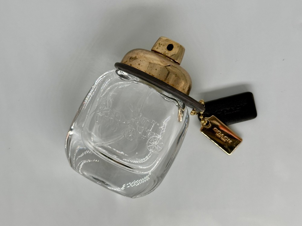 Coach Perfume EMPTY Bottle 1 oz with hangtags