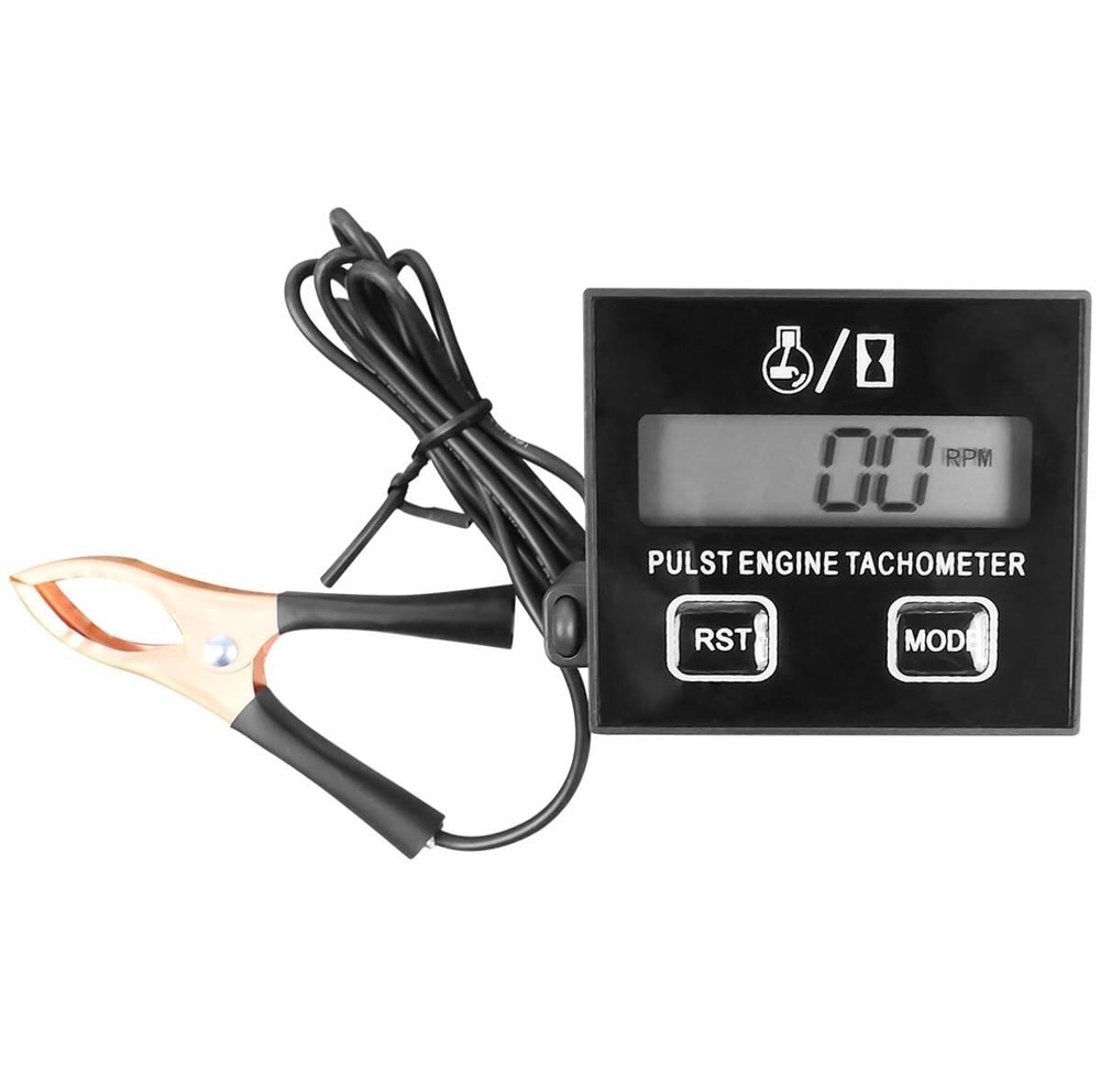 AUGREX Small Engine Digital Inductive RPM Tachometer Tool Fit for Chainsaw...