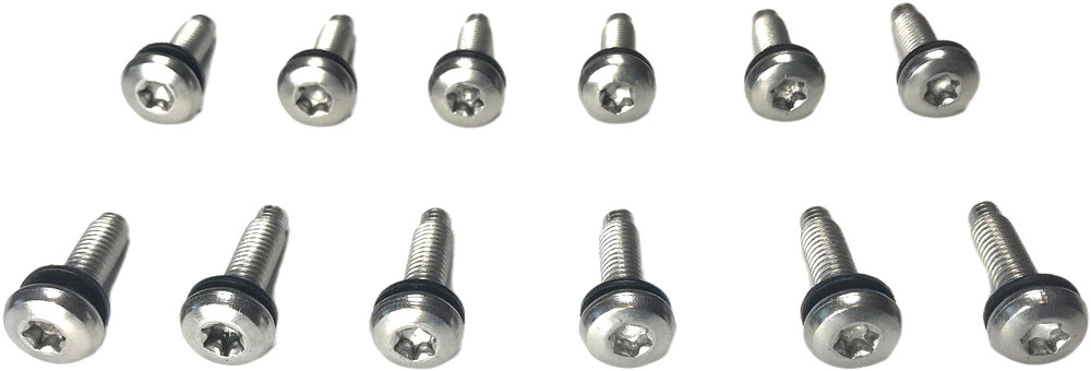 12 ea Stainless Steel WindShield Frame Torx Screws FITS 2007-2017 Wrangler JK