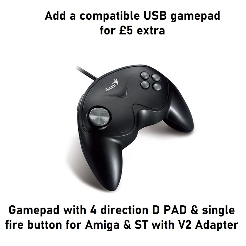 Atari/Amiga USB Mouse Adapter - True USB HID Adapter with case colour choice