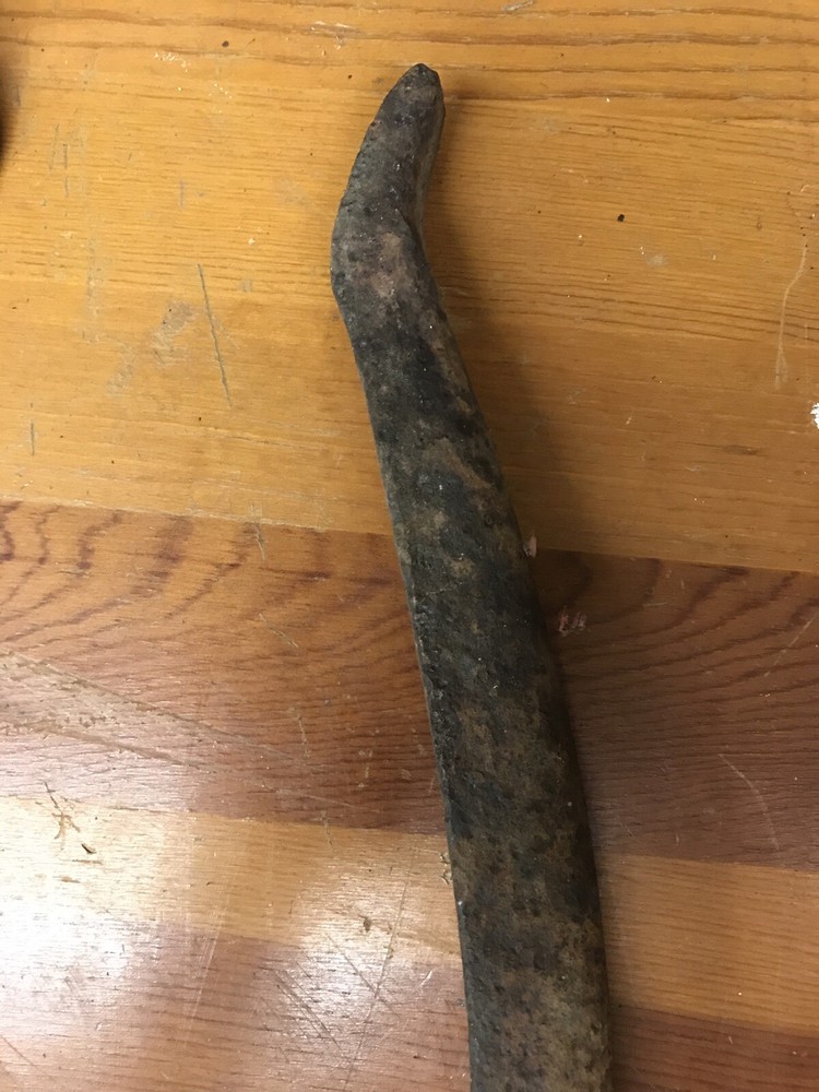 Antique Primitive Cast Iron Pump Handle Hand Forged Jack Hydrant Repurpose