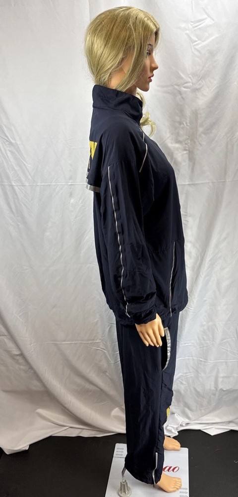 US Navy PT Running Suit Small Jacket Pants Reflective Military Training Set