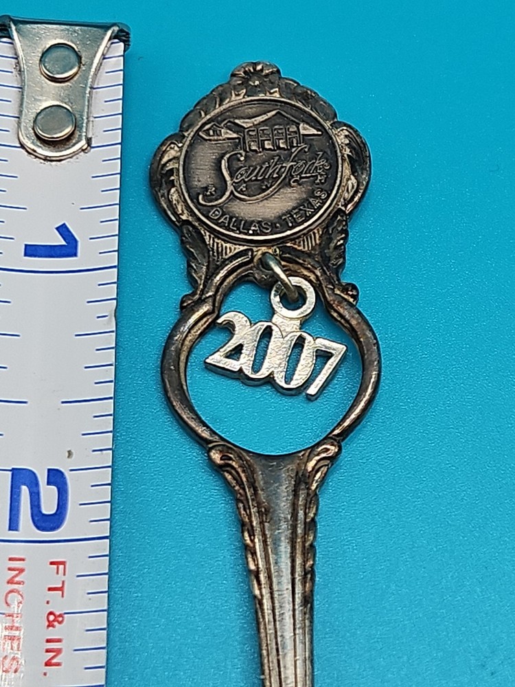 Southfork Ranch 2007 Silverplated Souvenir Spoon