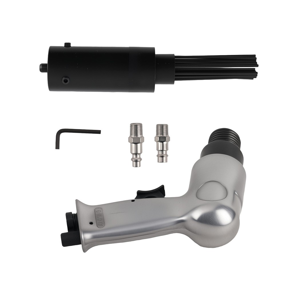 Pistol Grip Air 17 Needle Scaler Pneumatic Tool Remove Rust Scale Dirt Slag