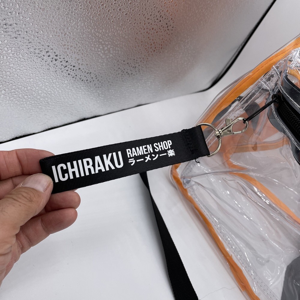 Naruto Shippuden 17” Clear Plastic Backpack