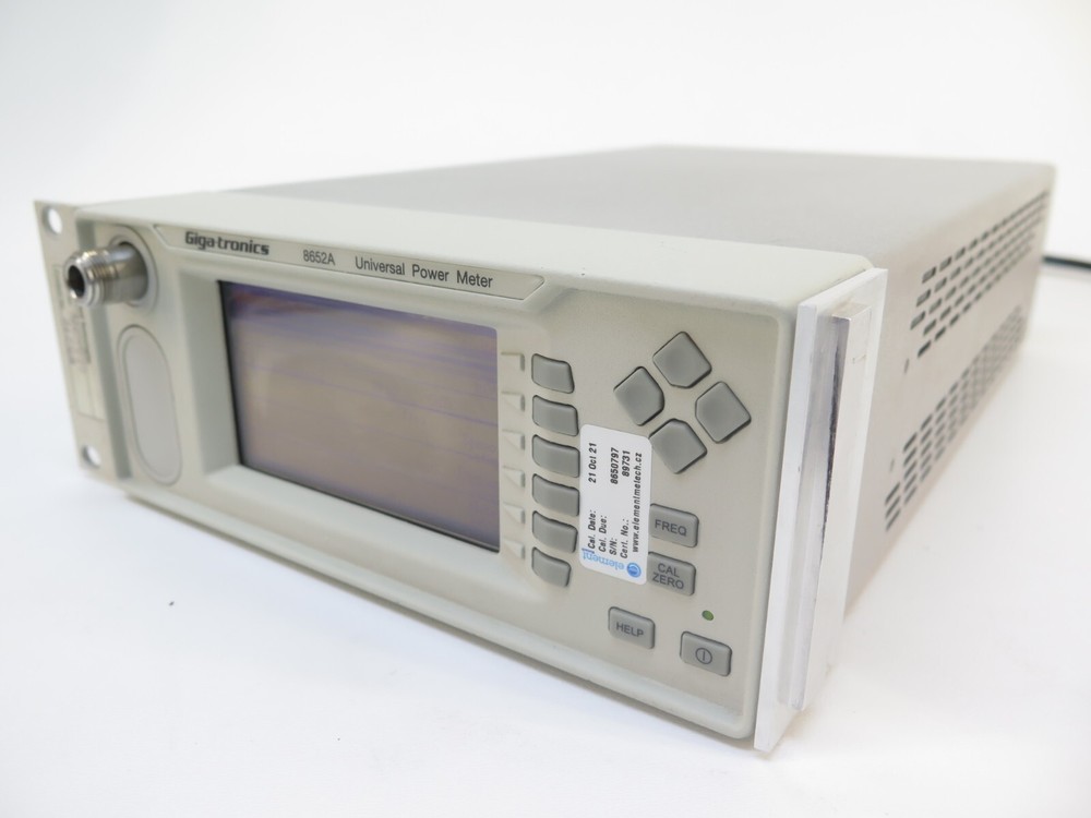 Gigatronics 8652A Universal RF Power Meter Options 12, 14