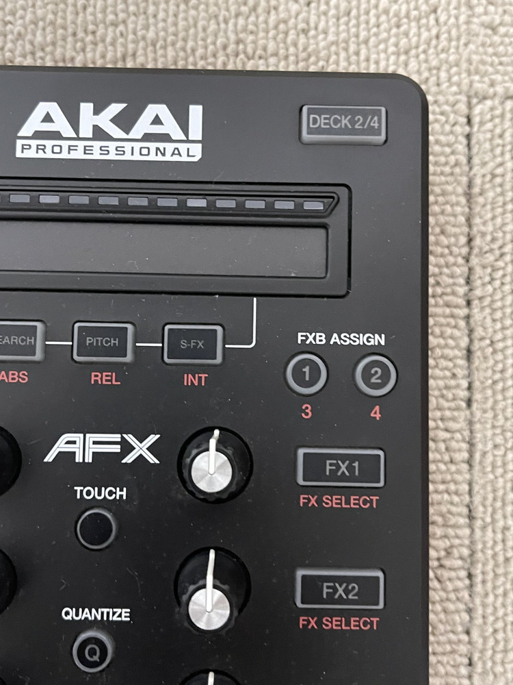 AKAI Professional AFX FX Controller Serato DJ Tested & Working with Original Box