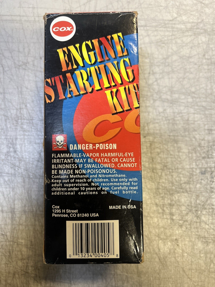 cox 0405 model engine starting kit (New in box)