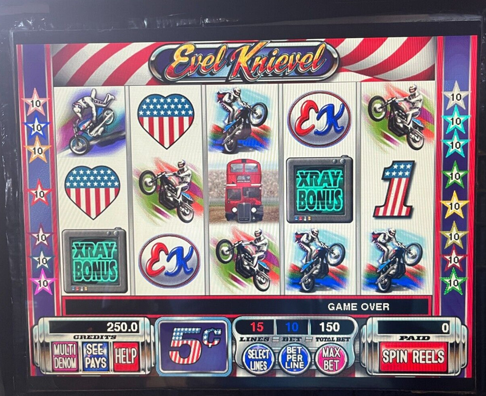 IGT I-GAME Evel Knievel Software