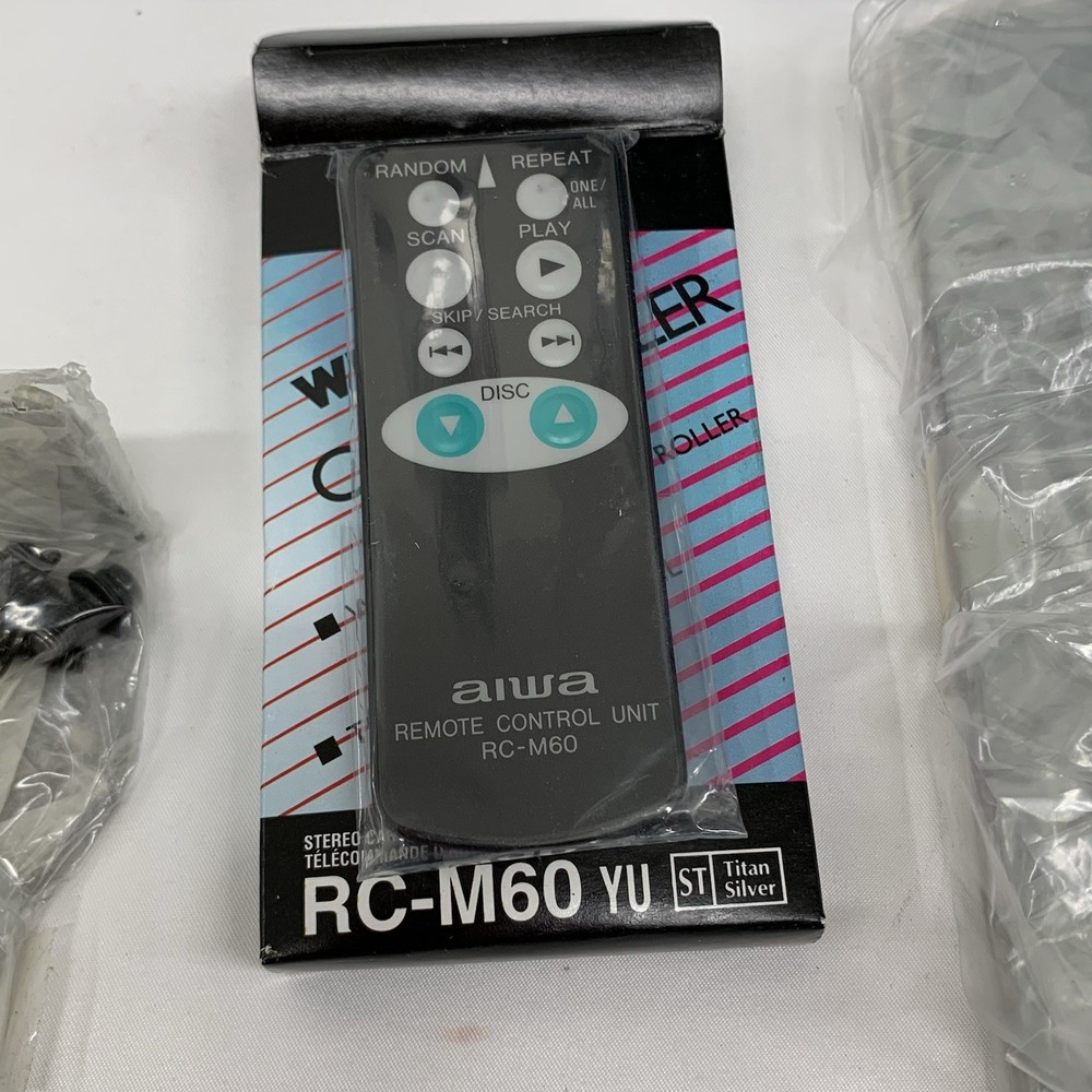 Aiwa ADC-FM65 6-CD Changer System w/FM Modulator & Remote Control