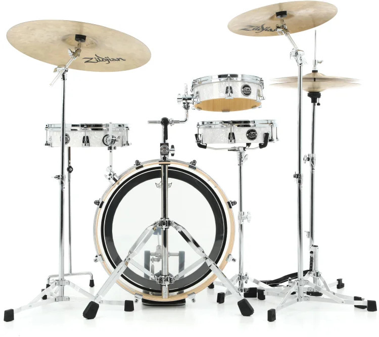 DW Performance Series Low Pro 4-piece Shell Pack - White Marine Finish Ply