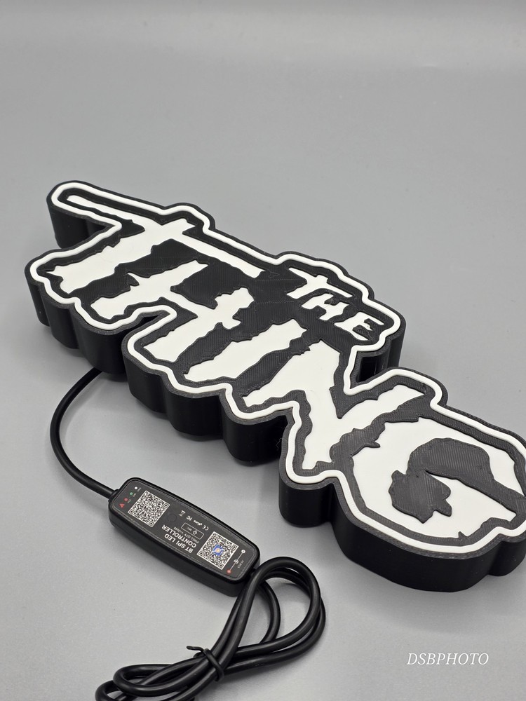 The THING Movie 3D Printed LIGHTBOX | MacReady