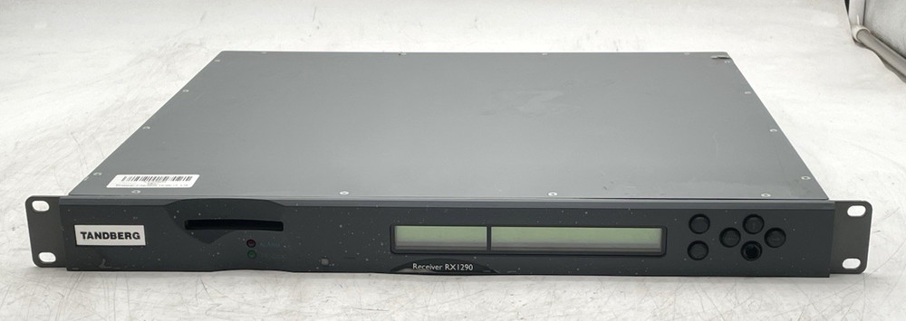 Tandberg Receiver RX1290 Multi-Media Format Receiver - Model  1U Series 8 - Read
