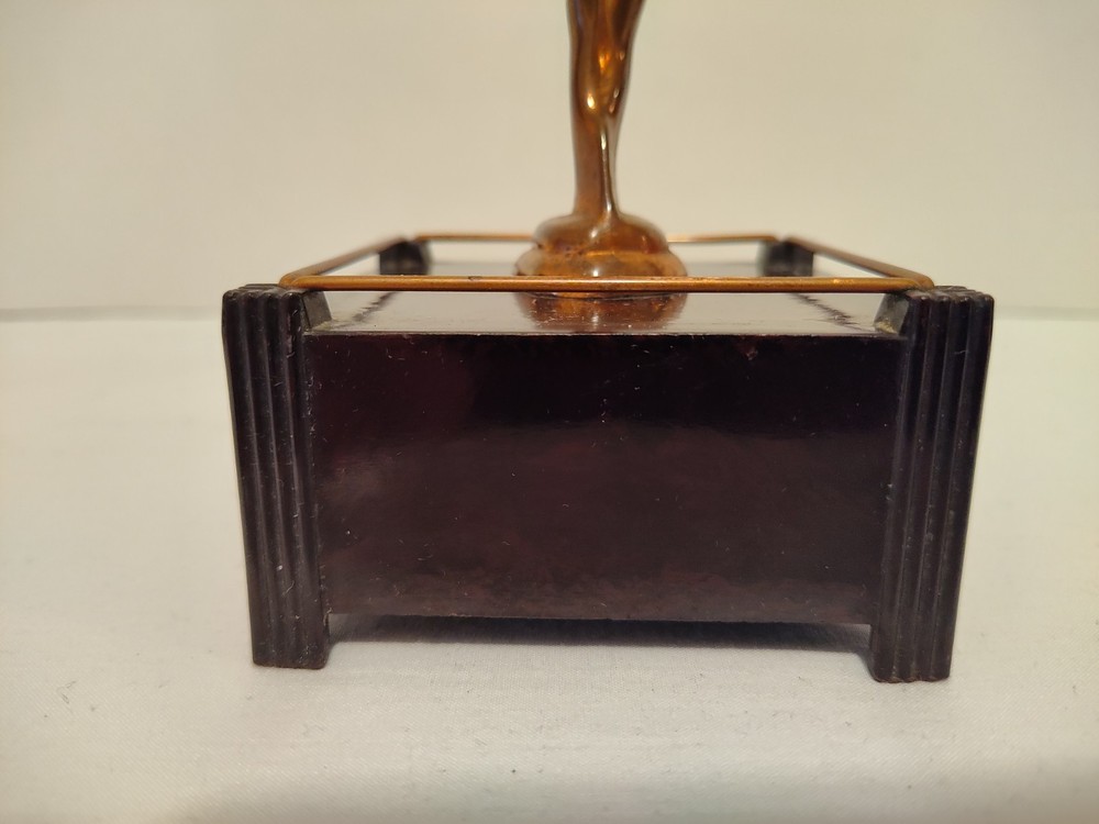 Dunhill Parker Silent Flame Aphrodite Table Lighter Untested Missing The Wand