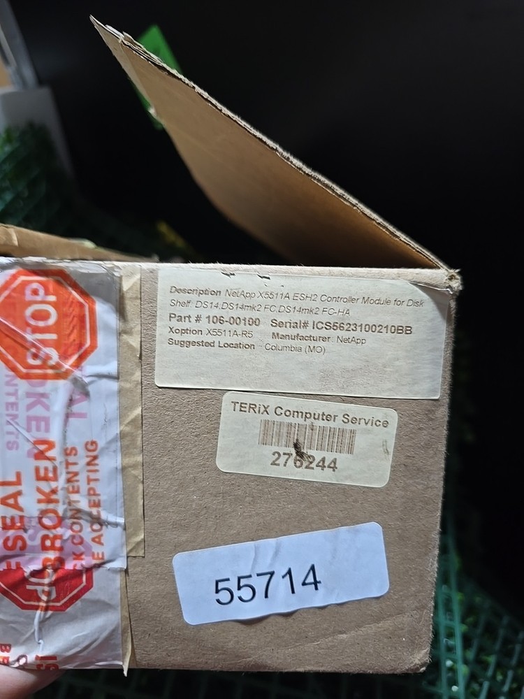 NetApp X5511A ESH2 Control Módule For Disk