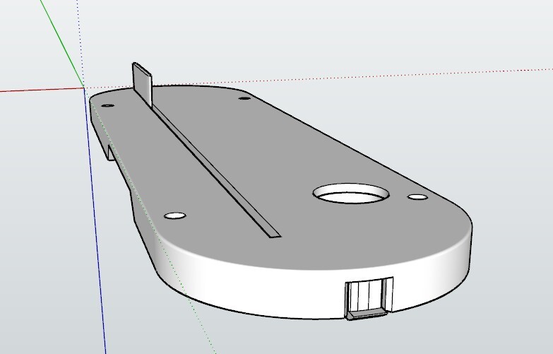 Ridgid R4550 Zero Clearance Throat Plate