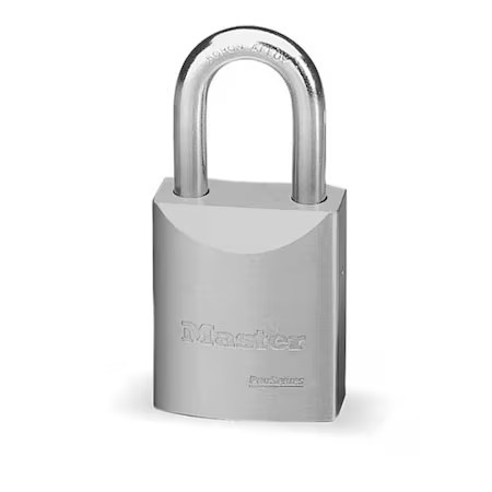 Master Lock 7040Ka Padlock, Keyed Alike, Standard Shackle, Rectangular Steel