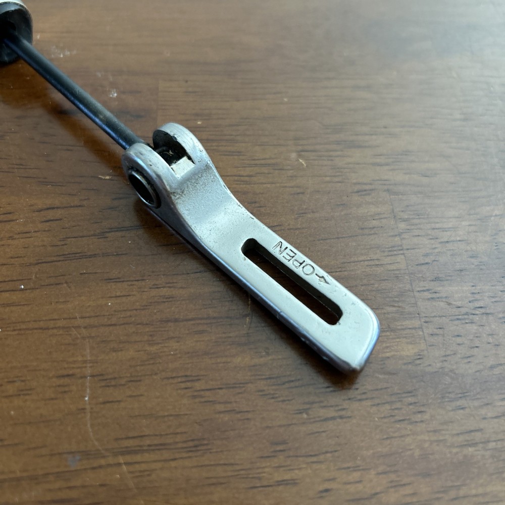 Vintage Cannondale CODA Front Quick Release Skewer Silver