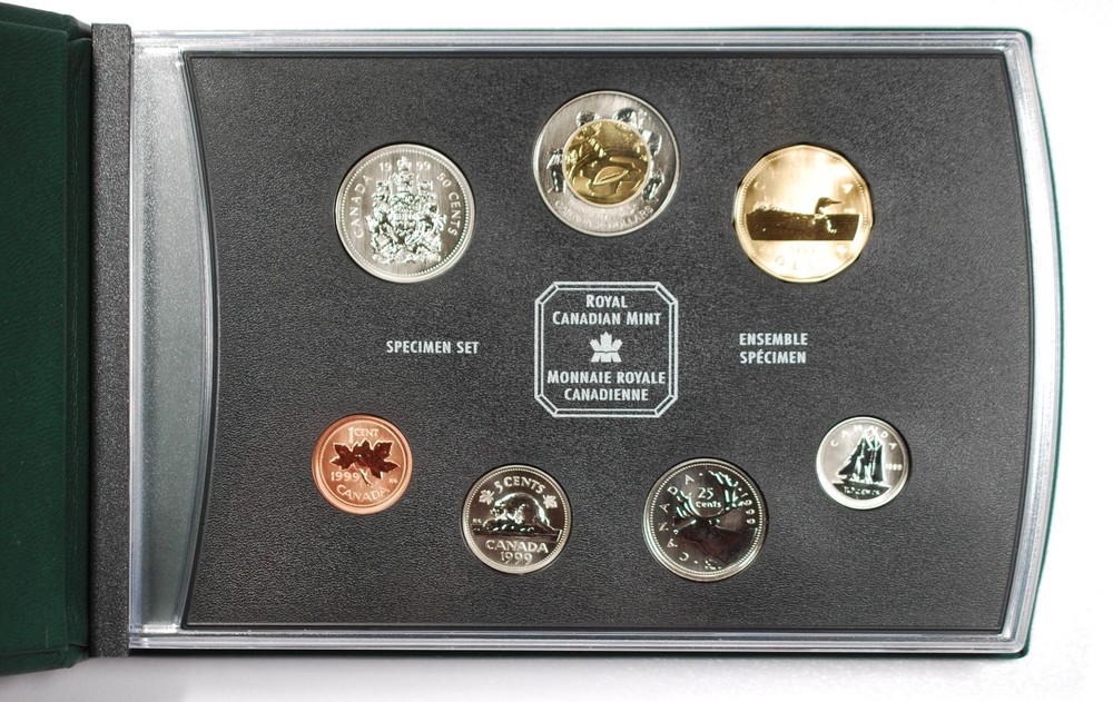 1999 Specimen Set Featuring Nunavut $2 Coin
