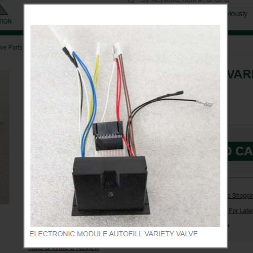 ELECTRONIC MODULE AUTOFILL VARIETY VALVE # 15-2894