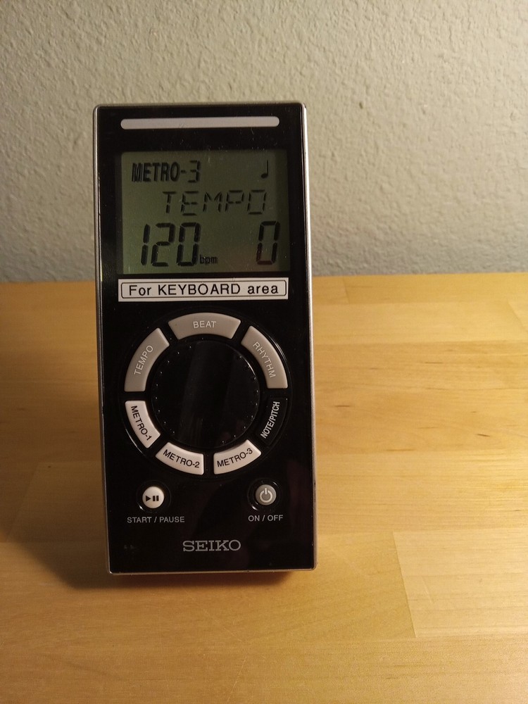 SEIKO SQ200 digital quartz metronome multi-function (used)
