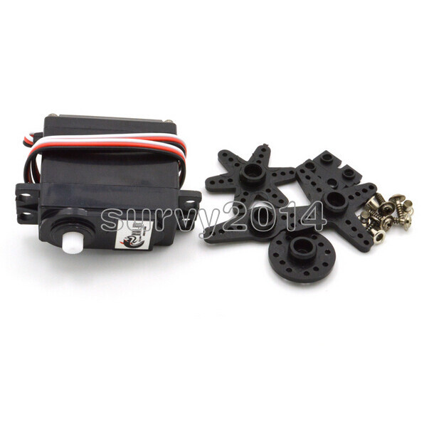 DS04-NFC 360 Degree Continuous Rotation Servos DC Geared Motor for RC Robots
