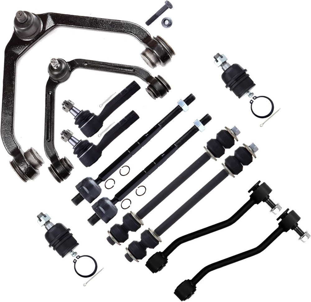 1995-2011 for Ford Explorer Ranger Suspension Kit 12Pcs – Compatible Replacement